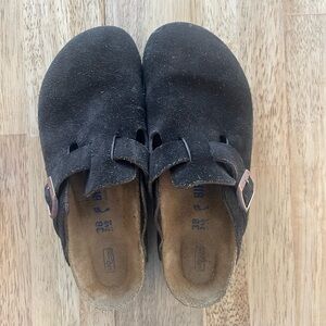 Birkenstock Boston Soft Footbed (Mocha  38)